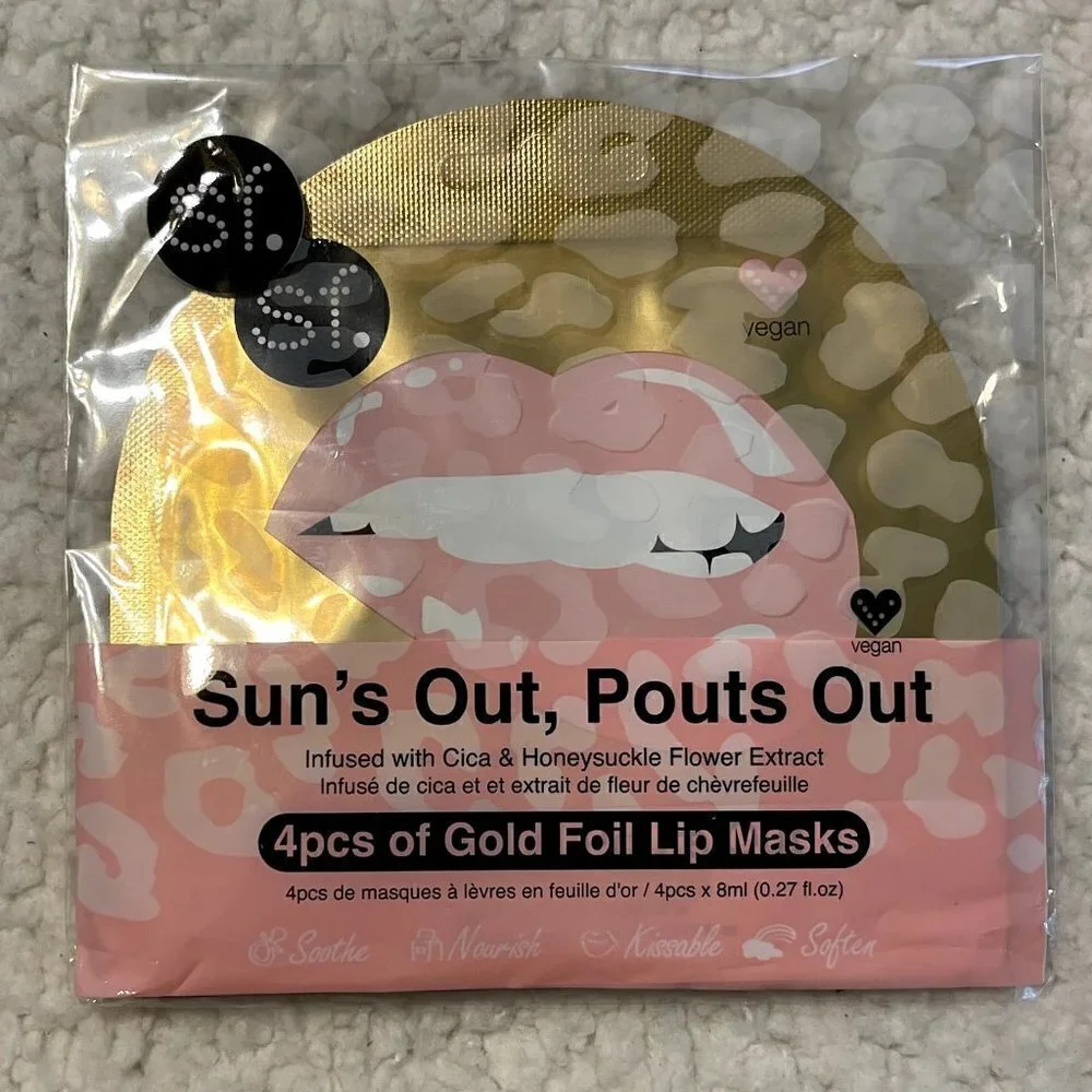 NEW Sun's Out, Pouts Out - 4 Lip Masks